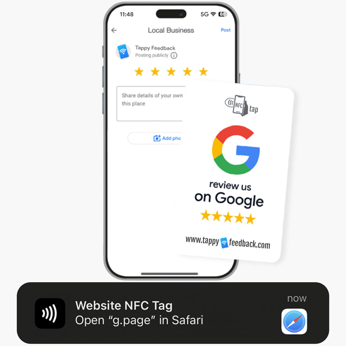 Google Review Card